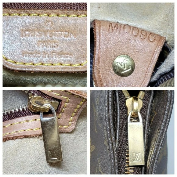 Louis Vuitton Looping GM Monogram Canvas Leather Shoulder Bag Authentic MI0090 - Picture 11 of 12